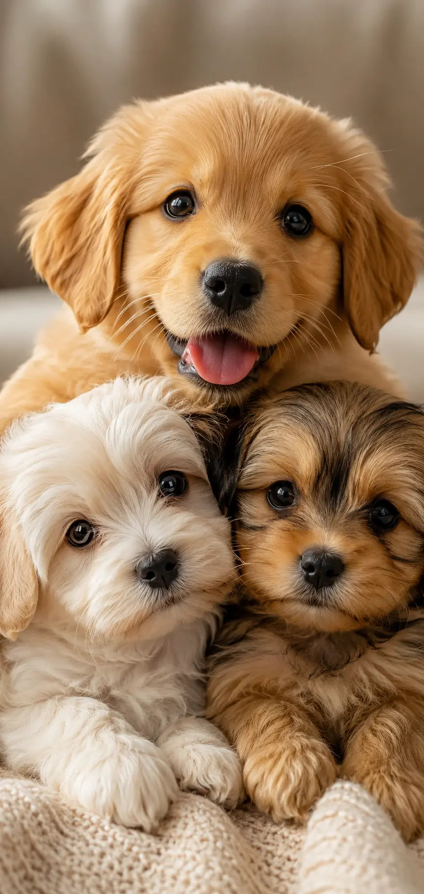 Perritos tiernos