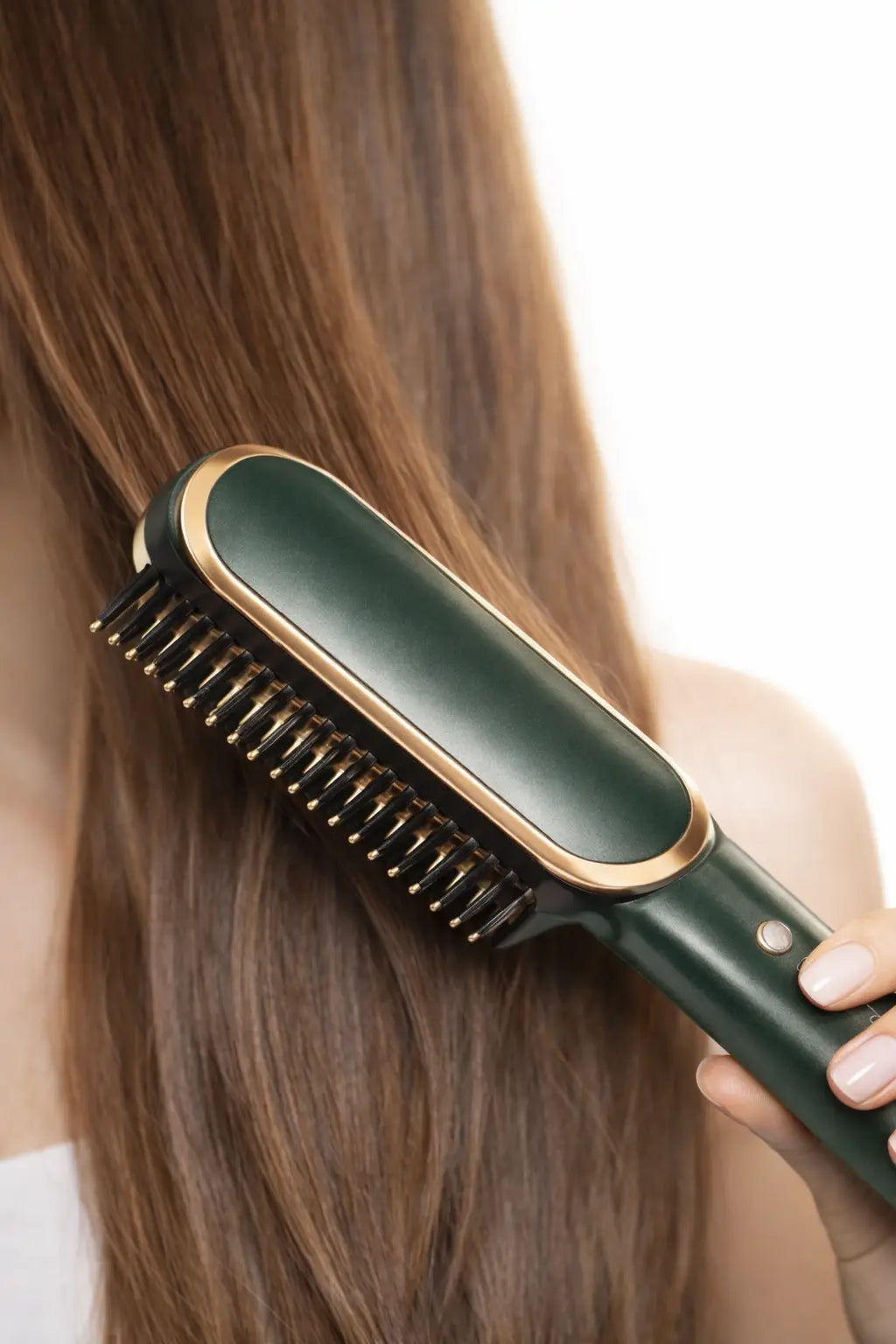 “Cabello liso en minutos sin dañar tu pelo ✨”
