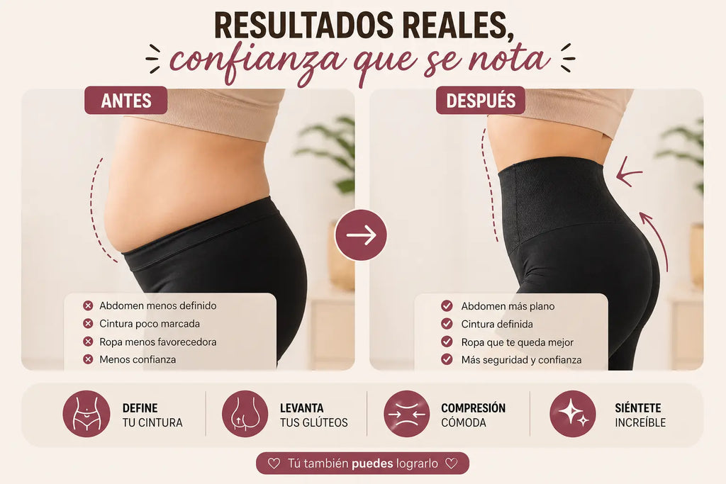 Levantacola con Faja – Push Up + Control Abdomen 🍑✨