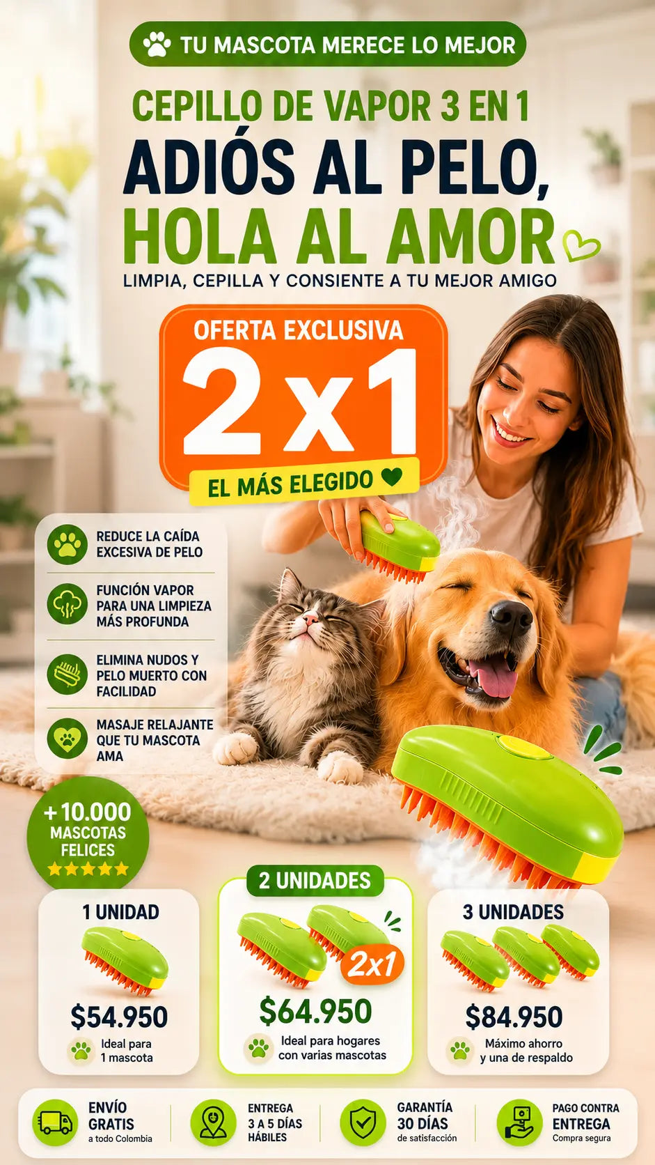 🐾 El Secreto para un Hogar Libre de Pelos y una Mascota Feliz