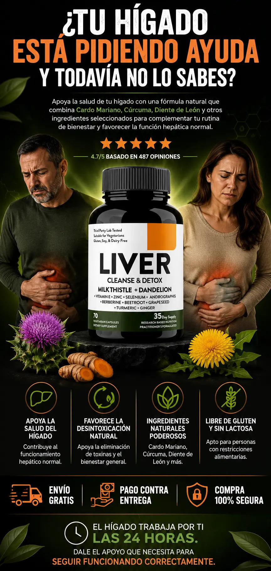⭐ Liver Cleanse Detox | Apoyo Natural XXXXXX